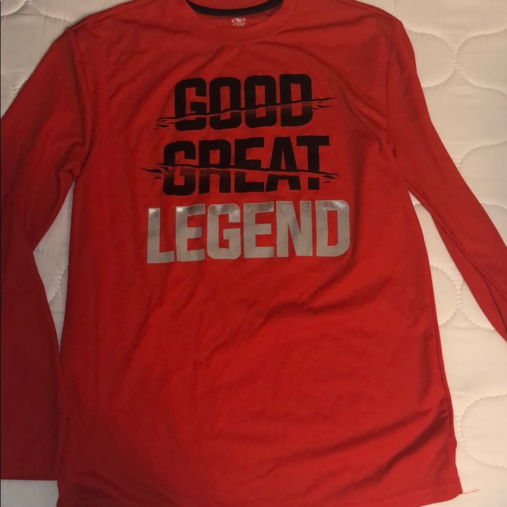 Boys long sleeve dri fit
